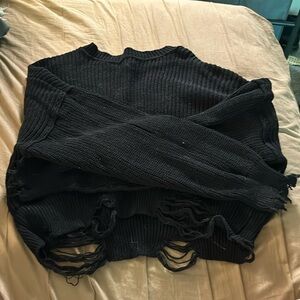 Cropped sweater